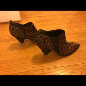 Franco Sarto Leopard Booties